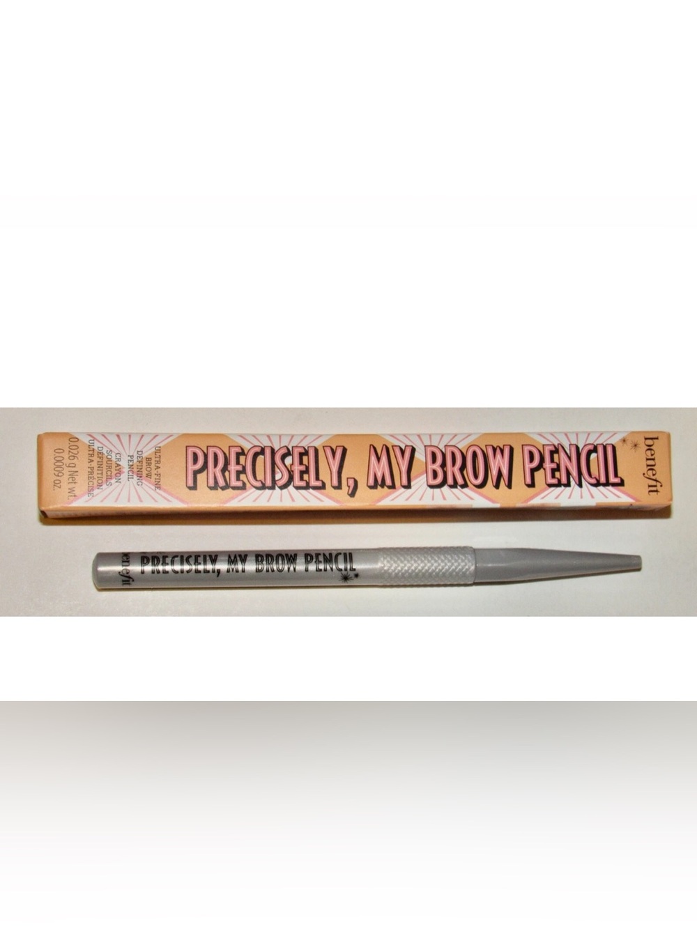 Benefit Precisely My Brow Pencil 3 WARM LIGHT BROWN 0.026g Travel Size - Picture 4 of 5
